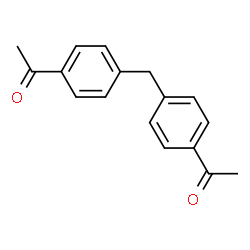 ChemSpider 2D Image | 4,4'-Diacetyldiphenylmethane | C17H16O2