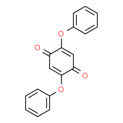 ChemSpider 2D Image | 2,5-Diphenoxy-1,4-benzoquinone | C18H12O4