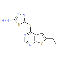 ChemSpider 2D Image | TCMDC-123993 | C10H9N5S3