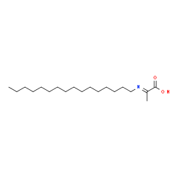 ChemSpider 2D Image | (2E)-2-(Hexadecylimino)propanoic acid | C19H37NO2