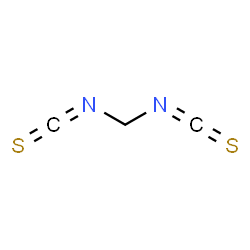 ChemSpider 2D Image | Diisothiocyanatomethane | C3H2N2S2