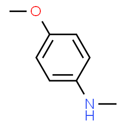 ChemSpider 2D Image | N-Methyl-4-anisidine | C8H11NO