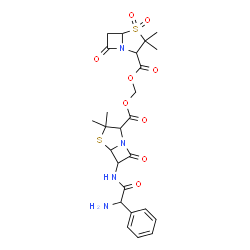 ChemSpider 2D Image | Sultamicillin Base | C25H30N4O9S2