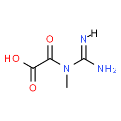 ChemSpider 2D Image | N-Amidino-N-methyloxamic acid | C4H7N3O3