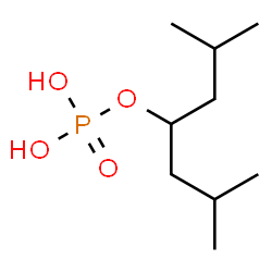 ChemSpider 2D Image | 2,6-Dimethyl-4-heptanyl dihydrogen phosphate | C9H21O4P