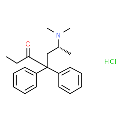ChemSpider 2D Image | Levomethadone hydrochloride | C21H28ClNO