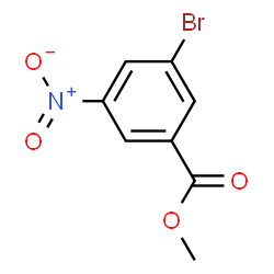 ChemSpider 2D Image | Methyl 3-bromo-5-nitrobenzoate | C8H6BrNO4
