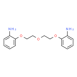 ChemSpider 2D Image | 2,2'-[Oxybis(2,1-ethanediyloxy)]dianiline | C16H20N2O3