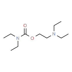 ChemSpider 2D Image | 2-(Diethylamino)ethyl diethylcarbamate | C11H24N2O2