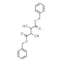 ChemSpider 2D Image | Dibenzyl tartarate | C18H18O6