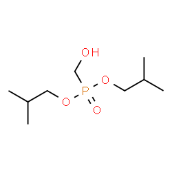 ChemSpider 2D Image | Diisobutyl (hydroxymethyl)phosphonate | C9H21O4P