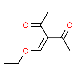 ChemSpider 2D Image | 3-(Ethoxymethylene)-2,4-pentanedione | C8H12O3