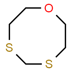 ChemSpider 2D Image | 1,4,6-Oxadithiocane | C5H10OS2