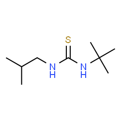 ChemSpider 2D Image | N-(tert-butyl)-N'-isobutylthiourea | C9H20N2S