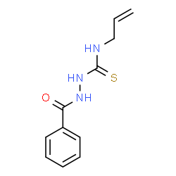 ChemSpider 2D Image | N-Allyl-2-benzoylhydrazinecarbothioamide | C11H13N3OS