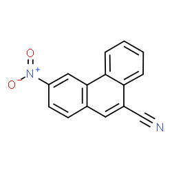 ChemSpider 2D Image | 3-Nitro-9-phenanthrenecarbonitrile | C15H8N2O2