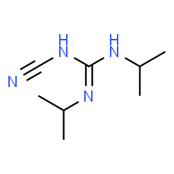 ChemSpider 2D Image | 1-Cyano-2,3-diisopropylguanidine | C8H16N4