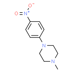 ChemSpider 2D Image | 1-methyl-4-(4-nitrophenyl)piperazine | C11H15N3O2