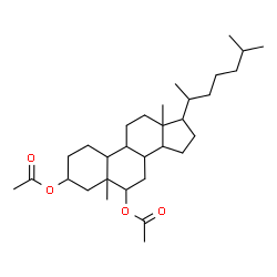 ChemSpider 2D Image | 5-Methyl-19-norcholestane-3,6-diyl diacetate | C31H52O4