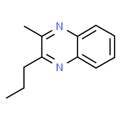 ChemSpider 2D Image | 2-Methyl-3-propylquinoxaline | C12H14N2