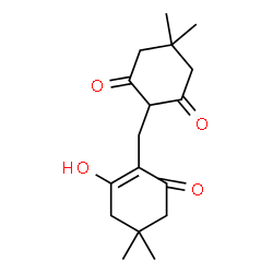 ChemSpider 2D Image | 2-[(2-Hydroxy-4,4-dimethyl-6-oxo-1-cyclohexen-1-yl)methyl]-5,5-dimethyl-1,3-cyclohexanedione | C17H24O4