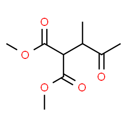 ChemSpider 2D Image | Dimethyl (3-oxo-2-butanyl)malonate | C9H14O5