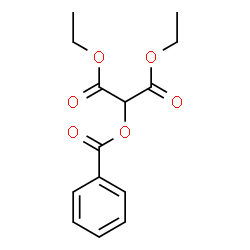 ChemSpider 2D Image | Diethyl (benzoyloxy)malonate | C14H16O6
