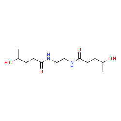 ChemSpider 2D Image | N,N'-1,2-Ethanediylbis(4-hydroxypentanamide) | C12H24N2O4