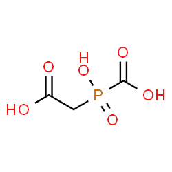 ChemSpider 2D Image | (Carboxymethyl)(hydroxy)phosphinecarboxylic acid oxide | C3H5O6P