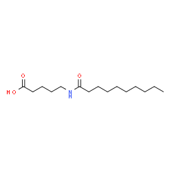 ChemSpider 2D Image | 5-(Decanoylamino)pentanoic acid | C15H29NO3