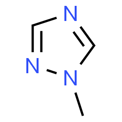 ChemSpider 2D Image | 1-Methyl-1,2,4-Triazole | C3H5N3