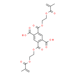 ChemSpider 2D Image | Pyromellitic dimethacrylate | C22H22O12
