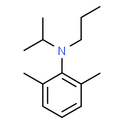 ChemSpider 2D Image | N-Isopropyl-2,6-dimethyl-N-propylaniline | C14H23N