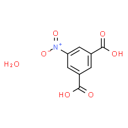 ChemSpider 2D Image | 5-Nitroisophthalic acid hydrate (1:1) | C8H7NO7