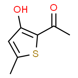 ChemSpider 2D Image | 1-(3-Hydroxy-5-methyl-2-thienyl)ethanone | C7H8O2S