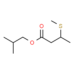 ChemSpider 2D Image | Isobutyl 3-methylthiobutyrate | C9H18O2S
