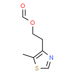ChemSpider 2D Image | 2-(5-Methyl-1,3-thiazol-4-yl)ethyl formate | C7H9NO2S