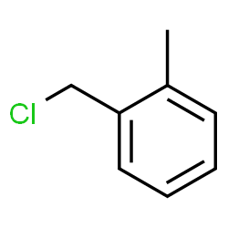 ChemSpider 2D Image | 2-methylbenzyl chloride | C8H9Cl