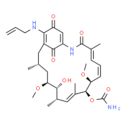 ChemSpider 2D Image | Tanespimycin | C31H43N3O8