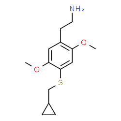 ChemSpider 2D Image | 2C-T-8 | C14H21NO2S