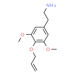 ChemSpider 2D Image | Allylescaline | C13H19NO3