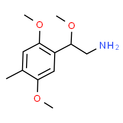 ChemSpider 2D Image | 2,5,?-trimethoxy-4-methylbenzeneethanamine | C12H19NO3