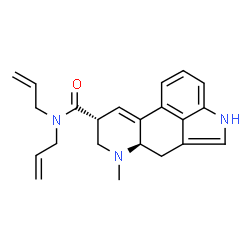 ChemSpider 2D Image | Diallyllysergamide | C22H25N3O
