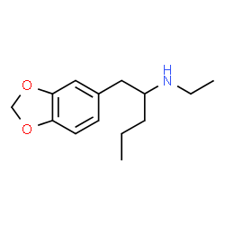 ChemSpider 2D Image | 1,3-BENZODIOXOLYL-N-ETHYLPENTANAMINE | C14H21NO2