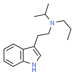 ChemSpider 2D Image | PROPYLISOPROPYLTRYPTAMINE | C16H24N2