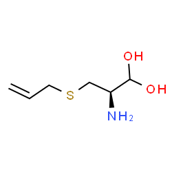ChemSpider 2D Image | (2R)-3-(Allylsulfanyl)-2-amino-1,1-propanediol | C6H13NO2S