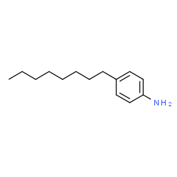 ChemSpider 2D Image | 4-Octylaniline | C14H23N