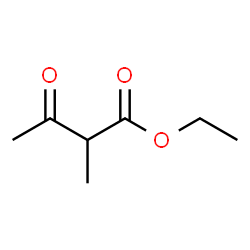 ChemSpider 2D Image | Ethyl 2-methylacetoacetate | C7H12O3