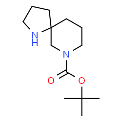 ChemSpider 2D Image | tert-Butyl-1,7-diazaspiro[4.5]decan-7-carboxylat | C13H24N2O2