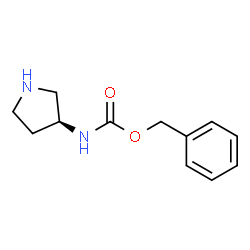 ChemSpider 2D Image | (S)-3-(Cbz-amino)pyrrolidine | C12H16N2O2
